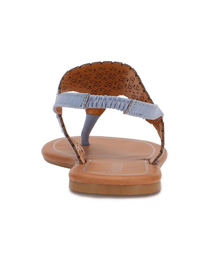 Olivia Miller Key West Laser Cut Sandals & Reviews - Sandals - Shoes ...