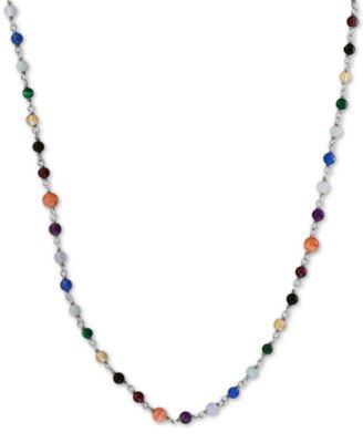EFFY Collection - Multi-Gemstone 35" Statement Necklace in Sterling Silver