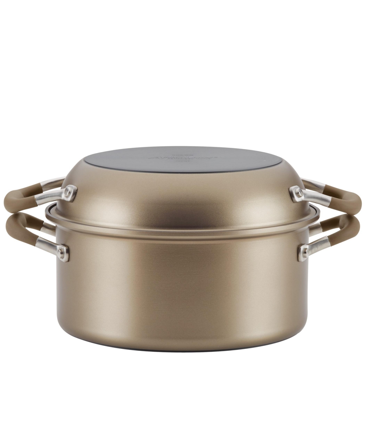 Anolon Advanced Home Hard-Anodized Nonstick Two Step Meal Set, 5-Qt. Dutch oven and and Everything Pan