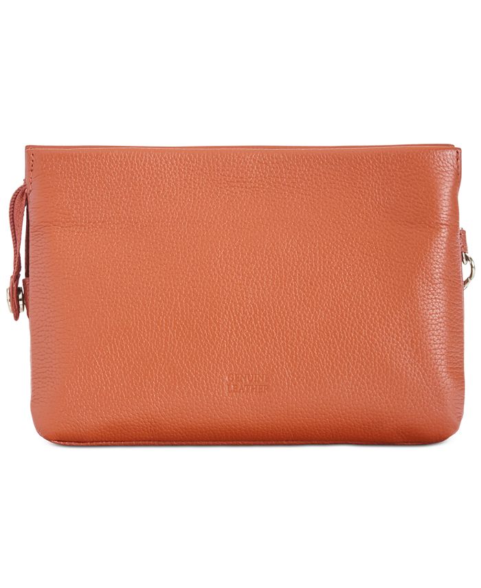 Giani Bernini Softy Leather Crossbody Wallet, Created for Macy's - Macy's