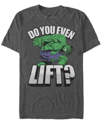 Marvel Men's Comic Collection Hulk Do You Even Lift Short Sleeve T-Shirt