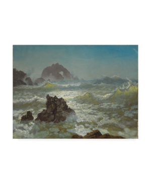 Trademark Global Albert Bierstadt Seal Rock, California Canvas Art In Multi