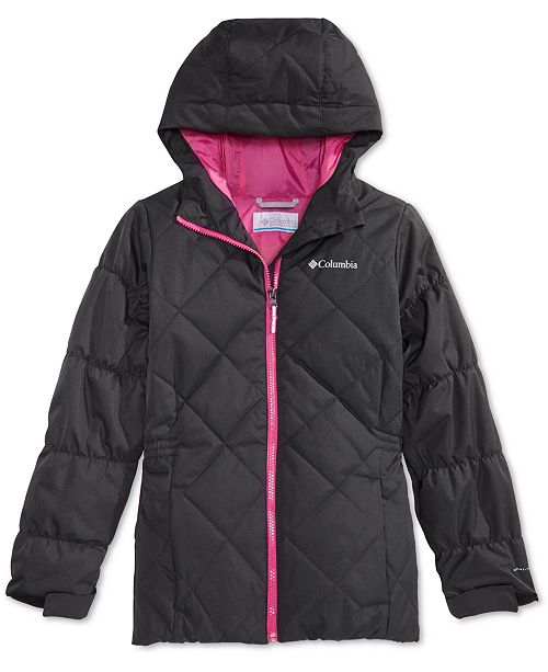 Columbia Big Girls Casual Slopes Hooded Jacket Reviews Coats