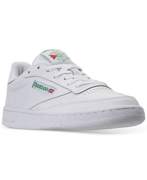 Reebok Men S Club C 85 Casual Sneakers From Finish Line Reviews