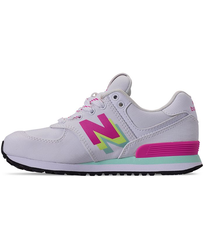 New Balance Little Girls 574 Casual Sneakers from Finish Line Macy's