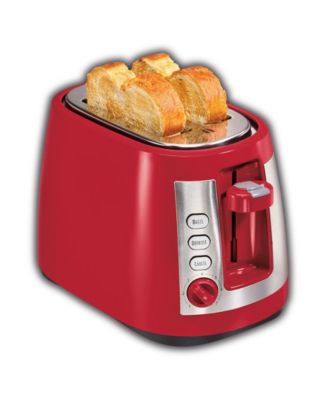 Hamilton Beach - Red Retractable Cord 2 Slice Toaster