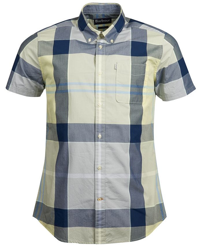 Barbour Men's Modern Plaid Shirt - Macy's