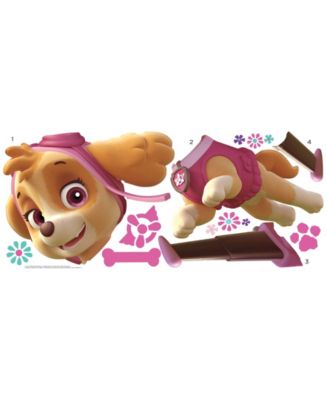 RoomMates Paw Patrol Skye Peel And Stick Giant Wall Decals - Macy's