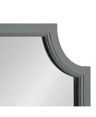 Hogan Framed Scallop Full Length Wall Mirror - 18" x 48"