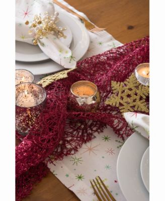 Sequin Mesh Table Runner Roll 16" x 10'