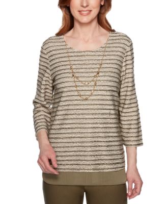 macys petite charter club tops