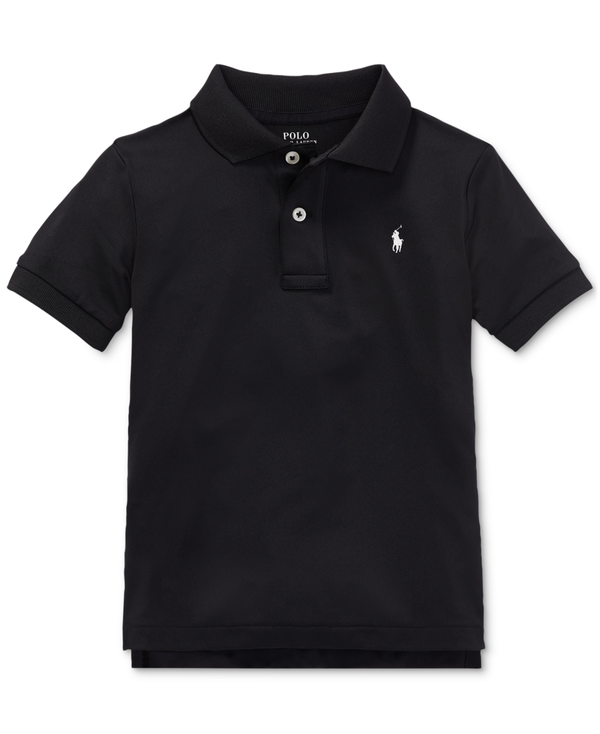 Polo Ralph Lauren Kids' Toddler And Little Boys Performance Jersey Polo Shirt In Polo Black