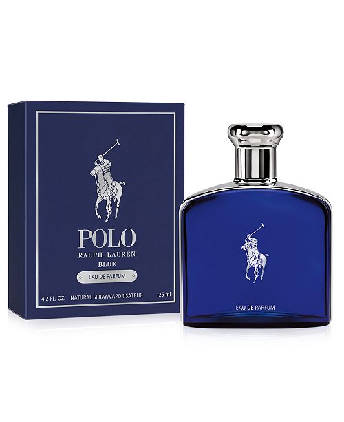 Ralph Lauren Men's Polo Blue Eau de Parfum Spray, 4.2 oz. & Reviews