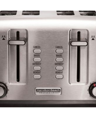 Hamilton Beach Stainless Steel Professional 4 Slice Toaster