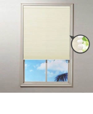 Universal Home Fashions Glide Cellular Shade Blackout, 35" X 64" In Ivory