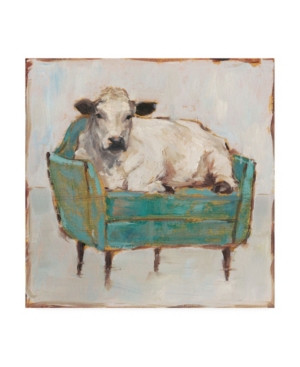 Trademark Global Ethan Harper Moo-ving In I Canvas Art In Multi