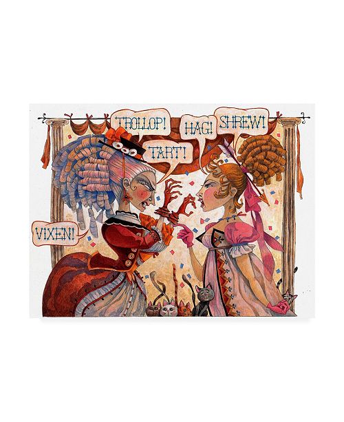 Trademark Global David Galchutt The Cat Fight Canvas Art 27 X 33 5 Reviews All Wall Decor Home Decor Macy S
