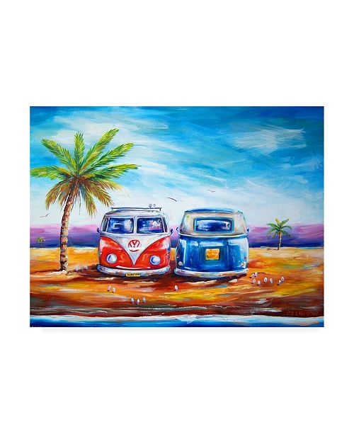 Trademark Global Deborah Broughton Surf Kombiluv Canvas Art 15 5