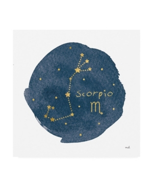 Trademark Global Moira Hershey Horoscope Scorpio Canvas Art In Multi
