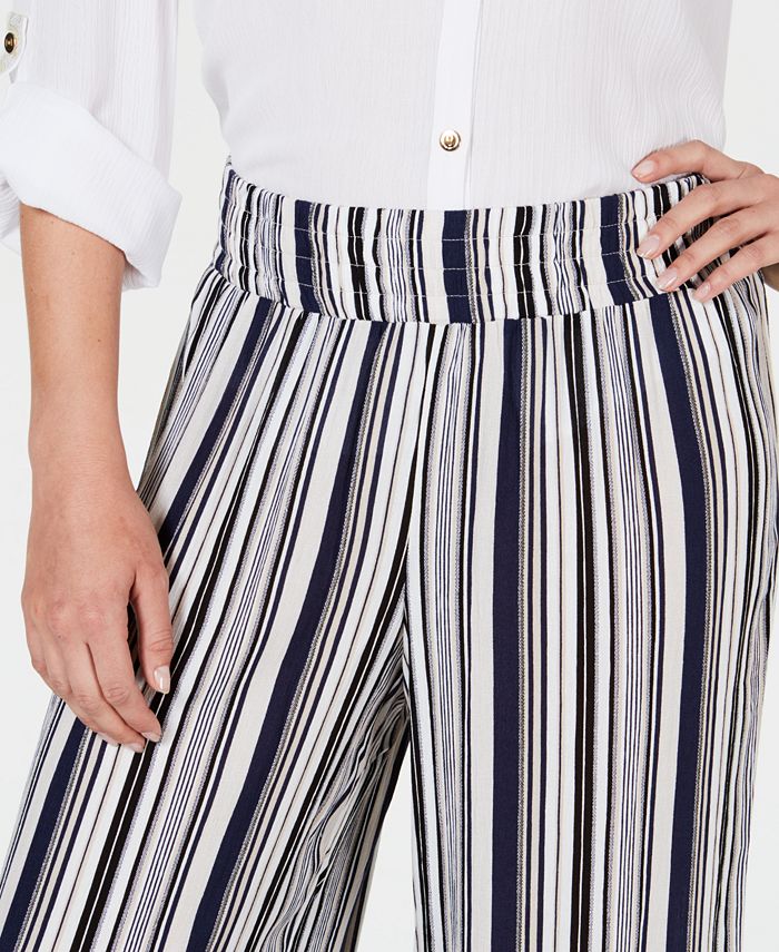 printed pull on pants