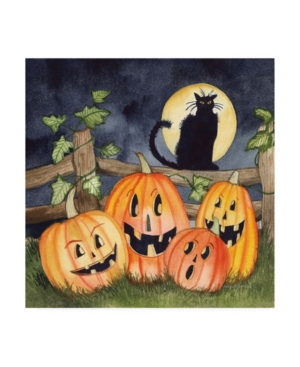 Trademark Global Kathleen Parr Mckenna Haunting Halloween Night I No Border Canvas Art In Multi