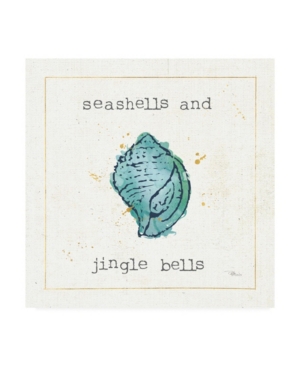 Trademark Global Pela Studio Sea Treasures I Jingle Bells Canvas Art In Multi