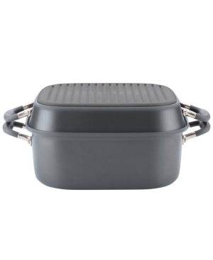 Anolon Advanced Home Hard-Anodized Nonstick Two Step Meal Set 7-Qt Roaster and an 11