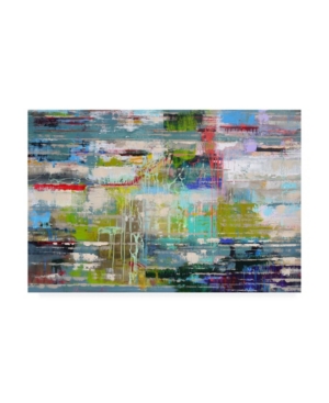 Trademark Global Ingeborg Herckenrat Thoughts Abstract Canvas Art In Multi