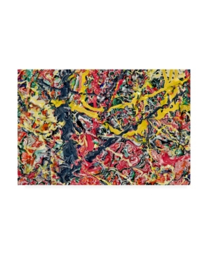 Trademark Global Mark Lovejoy Abstract Splatters Lovejoy 6 Canvas Art In Multi