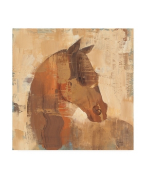 Shop Trademark Global Albena Hristova Spirit Horse Beige Canvas Art In Multi