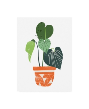 Trademark Global June Erica Vess Happy Plants Ii Canvas Art In Multi