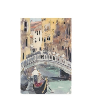 Trademark Global Samuel Dixon Along The Venice Canal Canvas Art In Multi
