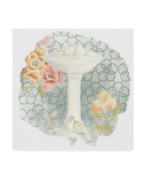 June Erica Vess Garden Romance Bath Iii Canvas Art - 15