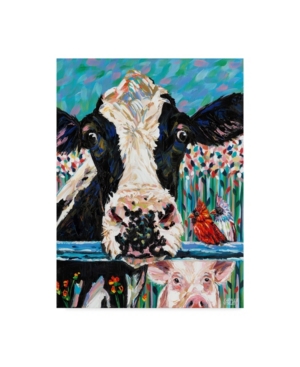 Trademark Global Carolee Vitaletti Farm Buddies Ii Canvas Art In Multi