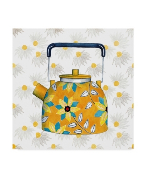 Trademark Global Grace Popp Sweet Teapot Iii Canvas Art In Multi