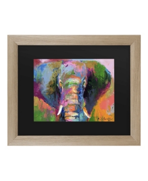 Trademark Global Richard Wallich Elephant 2 Matted Framed Art In Multi