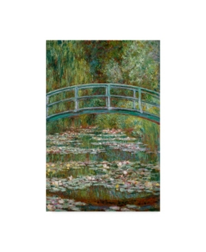 Trademark Global Claude O. Monet Bridge Over A Pond Of Water Lilies Canvas Art In Multi