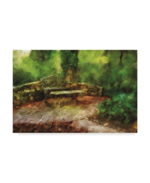 Lois Bryan The Garden Bench Canvas Art - 20
