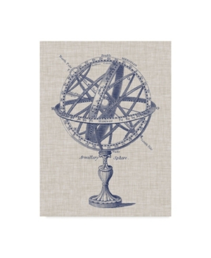 Trademark Global Vision Studio Armillary Sphere On Linen I Canvas Art In Multi