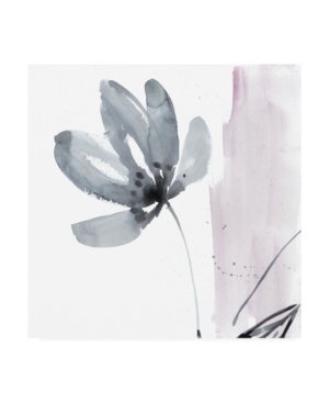 Trademark Global Jennifer Goldberger Ua Ch Blush Flower Splash I Canvas Art In Multi