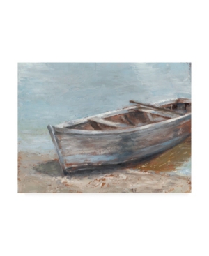 Shop Trademark Global Ethan Harper Whitewashed Boat Ii Canvas Art In Multi