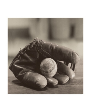 Trademark Global Judy B. Messer Baseball Nostalgia I Canvas Art In Multi