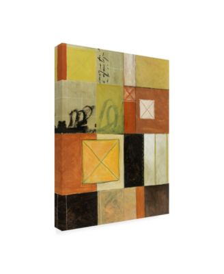 Trademark Global Pablo Esteban Overlapping Squares Canvas Art - 19.5" x 26"