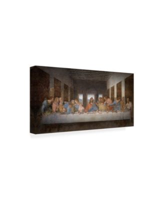 Leonardo Da Vinci The Last Supper Da Vinci Canvas Art - 19.5" x 26"
