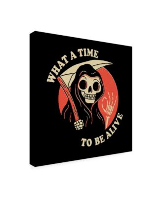 Trademark Global Michael Buxton What a Time to be Alive Canvas Art - 19.5" x 26"