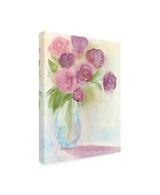 Trademark Global Grace Popp Glowing Bouquet II Canvas Art - 15" x 20"