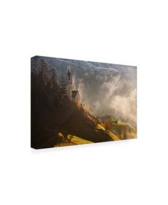 Trademark Global Daniel Rericha Morning in Alpine Valley Canvas Art - 20" x 25"