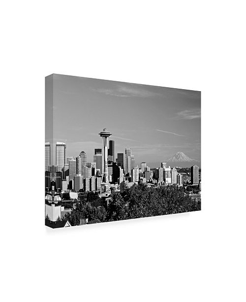 Trademark Global Monte Nagler Seattle Cityscape Seattle Washington Canvas Art - 20&quot; x 25 ...