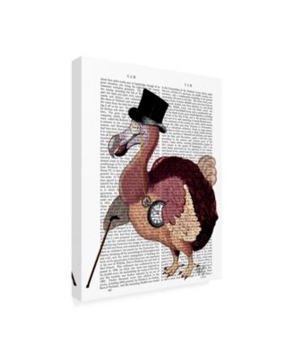 Trademark Global Fab Funky Dapper Dodo Canvas Art - 15.5" x 21"