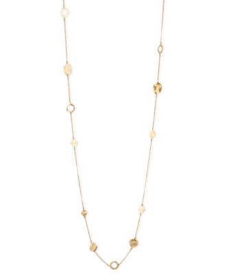 Kenneth Cole New York - Necklace, Gold-Tone Circular Station Long Necklace